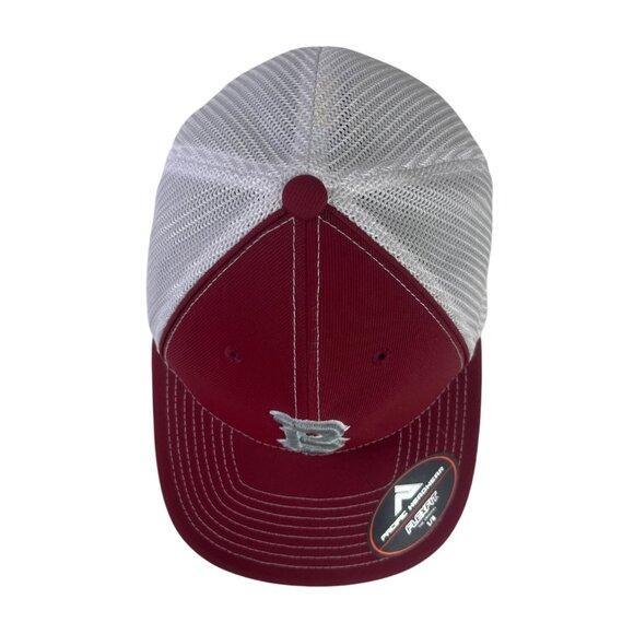 Pacific Headwear Boston Red Sox Flexfit Pro Model Cap S/M Red White - Picture 4 of 9